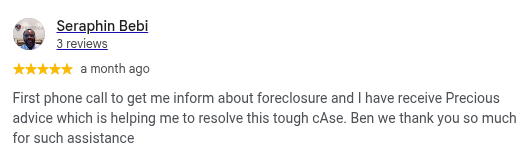 Google review from Seraphin Bebi, 5 stars, a month ago
