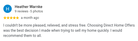 Google review from Heather Warnke, 5 stars, a month ago